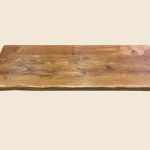 Oak table top 150 x 80 x 4 cm tree edges