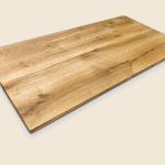 Oak table top 180 x 80 x 4 cm straight edges