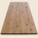 Oak table top 240 x 100 x 4 cm straight edges