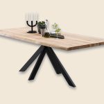 Masa cu blat din lemn de stejar ATENA