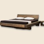 Pat din lemn de stejar BELFAST