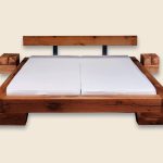 Oak Wood Bed San Marino