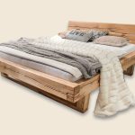 Oak Wood Bed Vaduz